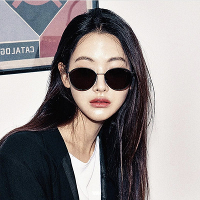 Дамски ежедневни слънцезащитни очила в кръгла форма