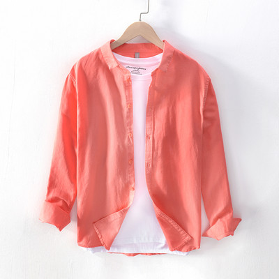 Camasa barbateasca de vara model nou cu maneci lungi sau scurte