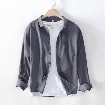 Camasa barbateasca de vara model nou cu maneci lungi sau scurte