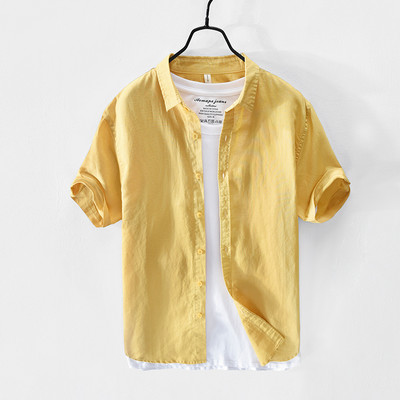 Camasa barbateasca de vara model nou cu maneci lungi sau scurte