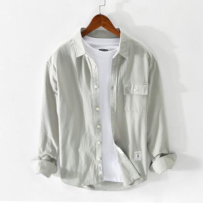 Camasa barbateasca de vara model nou cu maneci lungi sau scurte