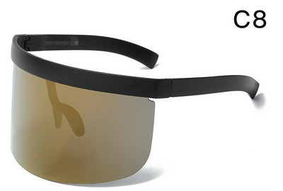 Jauna modeļa sieviešu saulesbriļļu maskas tips