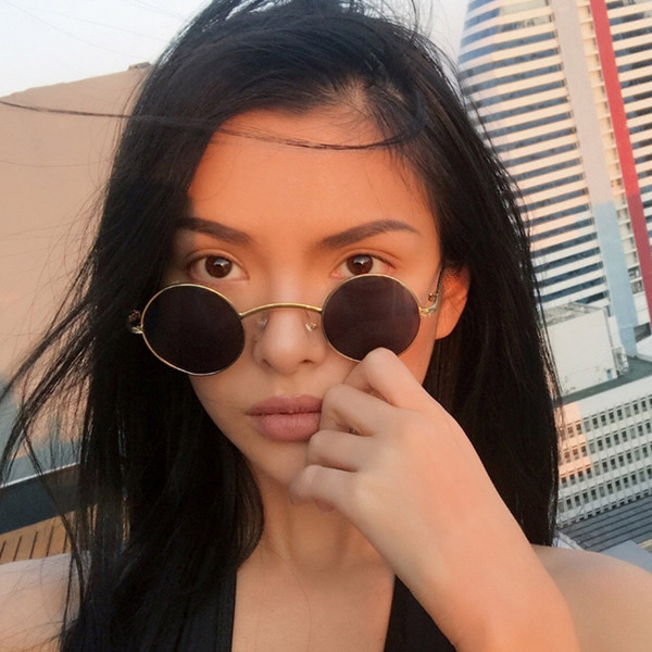 Aktuālās apaļās mini saulesbrilles vīriešiem un sievietēm