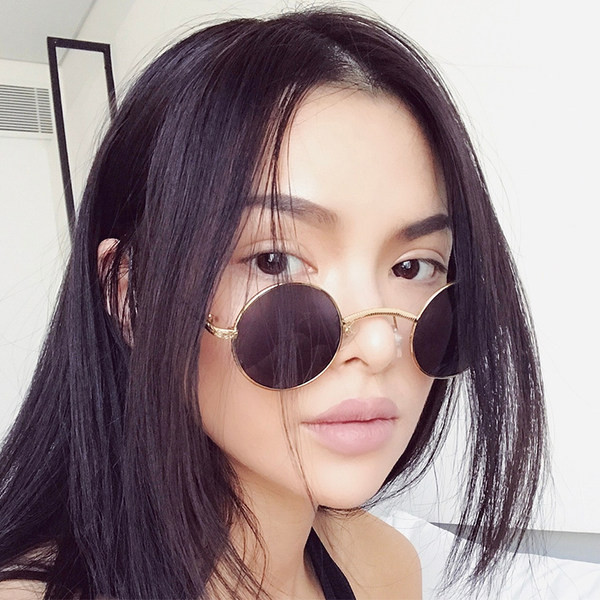 Aktuālās apaļās mini saulesbrilles vīriešiem un sievietēm