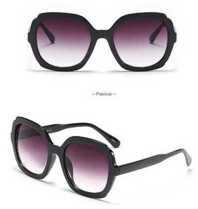 Γυναικεία μοντέρνα γυαλιά με μεγάλους στρογγυλούς φακούς