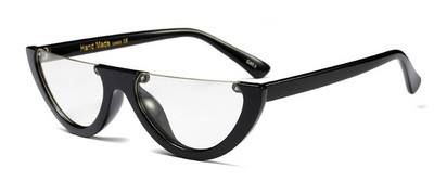 Jauns sieviešu pusmēness formas saulesbriļļu modelis