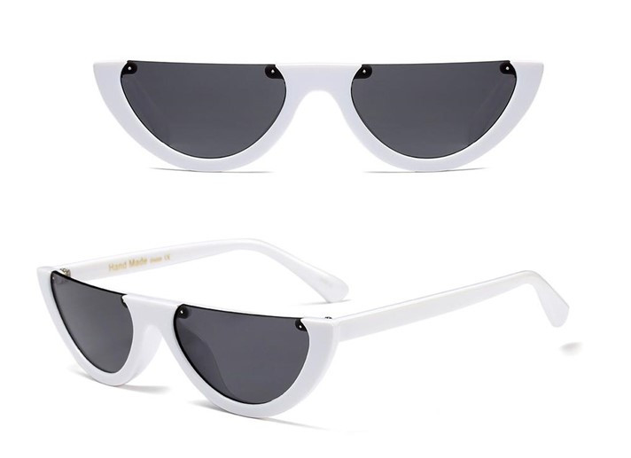 Jauns sieviešu pusmēness formas saulesbriļļu modelis