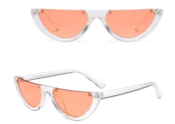 Jauns sieviešu pusmēness formas saulesbriļļu modelis