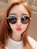 Polarizētas sieviešu apaļas saulesbrilles