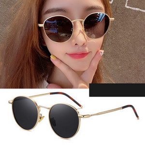 Polarizētas sieviešu apaļas saulesbrilles