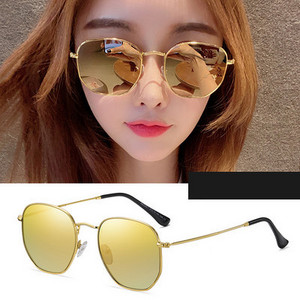 Sieviešu polarizētās brilles ar plānu metāla rāmi