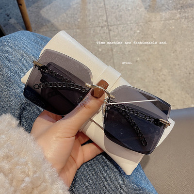 Sieviešu retro saulesbrilles ar metāla rāmjiem