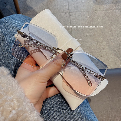 Sieviešu retro saulesbrilles ar metāla rāmjiem