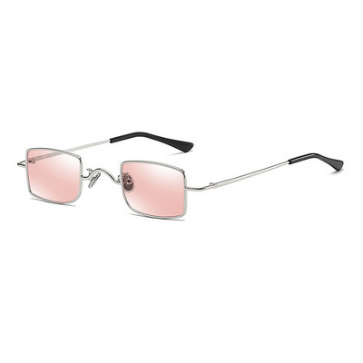 Stilīgas kvadrātveida brilles ar plānu rāmi