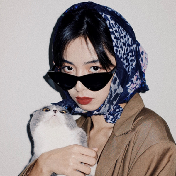 Sieviešu stilīgas kaķacu saulesbrilles