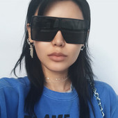 Ochelari de soare moderni ochelari patrati cu efect de oglinda