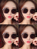 Jauns polarizēto sieviešu briļļu modelis ar plānu rāmi