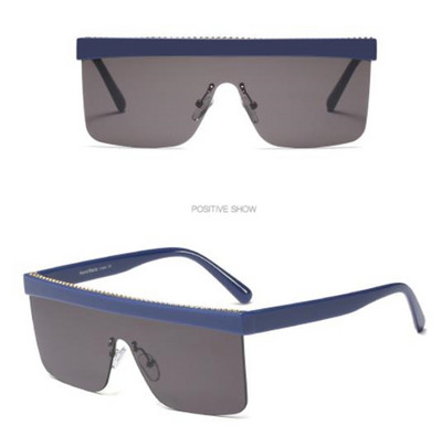 Mūsdienīgas brilles ar brilles tipa maskas kvadrātveida formu