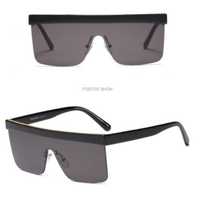 Mūsdienīgas brilles ar brilles tipa maskas kvadrātveida formu