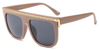 Modernas sieviešu brilles ar metāla elementu