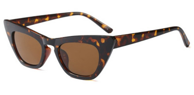 Saulesbrilles sieviešu kaķu acu tipam