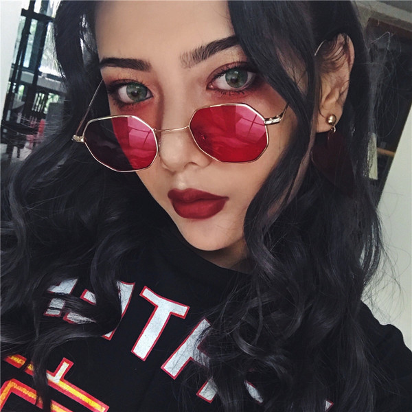 Sieviešu modernas retro brilles ar plānu rāmi