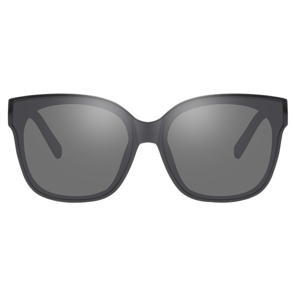 Modernas kvadrātveida brilles ar spoguļa efektu un plānu rāmi