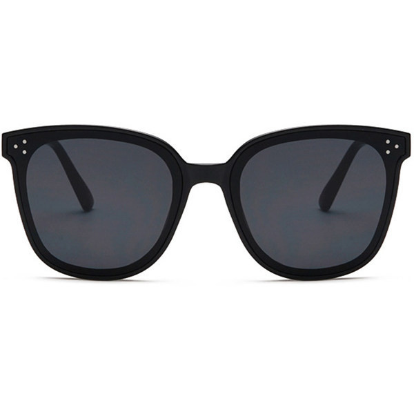 Ochelari de soare de dama actuali in forma patrata cu efect de oglinda