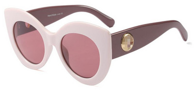 Sieviešu saulesbrilles retro modelī