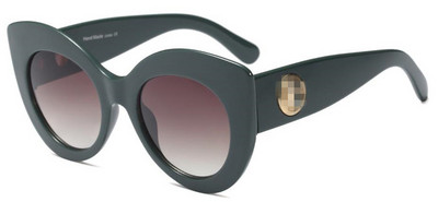 Sieviešu saulesbrilles retro modelī