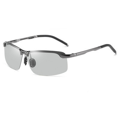 Стилни мъжки поляризирани очила с тънка рамка