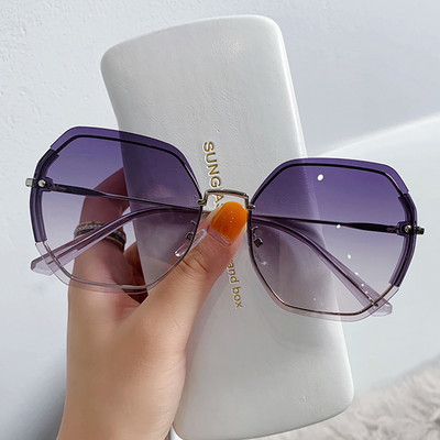 Jauns polarizēto sieviešu briļļu modelis ar metāla rāmi