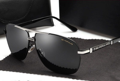 Pašreizējās vīriešu polarizētās nakts redzamības brilles divos modeļos