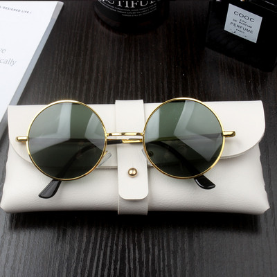 Model nou de ochelari de soare polarizati de dama cu forma rotunda - stil retro