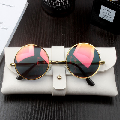 Model nou de ochelari de soare polarizati de dama cu forma rotunda - stil retro