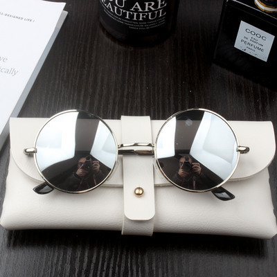 Model nou de ochelari de soare polarizati de dama cu forma rotunda - stil retro