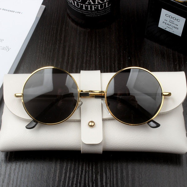 Model nou de ochelari de soare polarizati de dama cu forma rotunda - stil retro