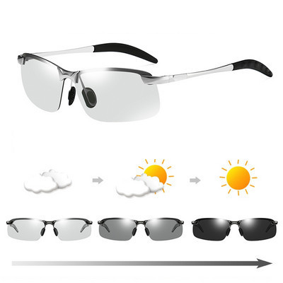 Vīriešu kvadrātveida formas braukšanas saulesbrilles