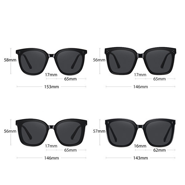 Jauns kvadrātveida saulesbriļļu modelis