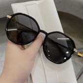 Jauns sieviešu saulesbriļļu modelis ar apaļu formu