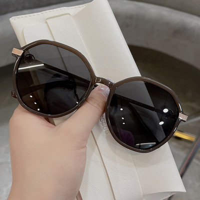 Jauns sieviešu saulesbriļļu modelis ar apaļu formu