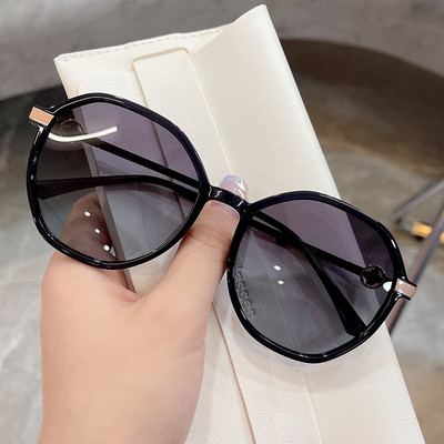 Jauns sieviešu saulesbriļļu modelis ar apaļu formu