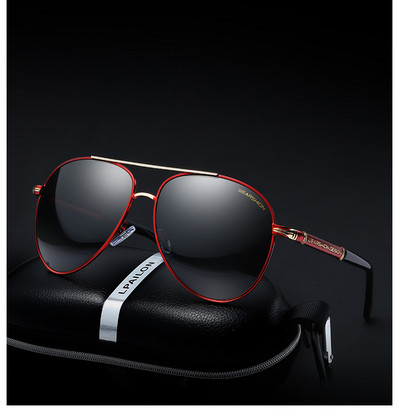 Polarizētas vīriešu saulesbrilles ar UV aizsardzību