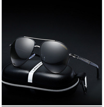 Polarizētas vīriešu saulesbrilles ar UV aizsardzību