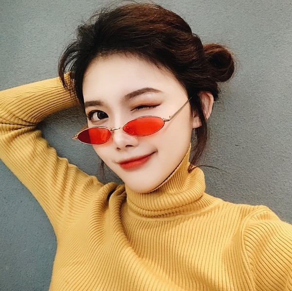 Model nou de ochelari de dama cu rama subtire - mai multe culori