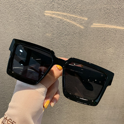 Stilīgas sieviešu brilles kvadrāta formā ar platu rāmi divos modeļos