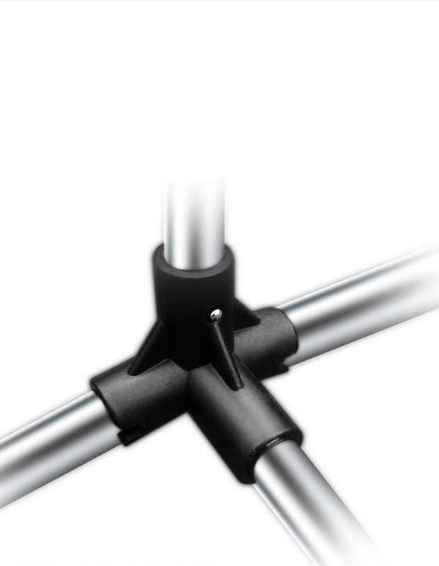 Mobilna mreža za badminton s okvirom od nehrđajućeg čelika