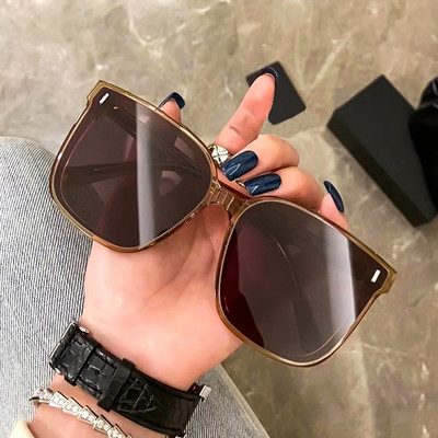 Sieviešu saulesbrilles ar platu rāmi sešās krāsās