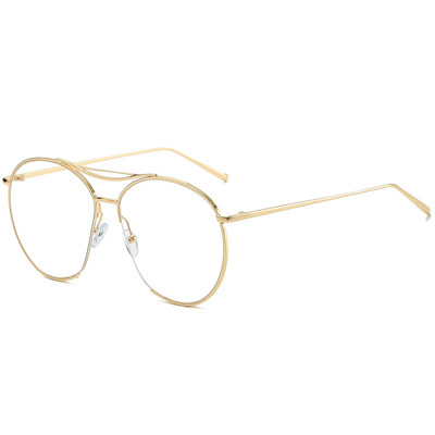 Jauns sieviešu briļļu modelis ar plānu rāmi - apaļa forma