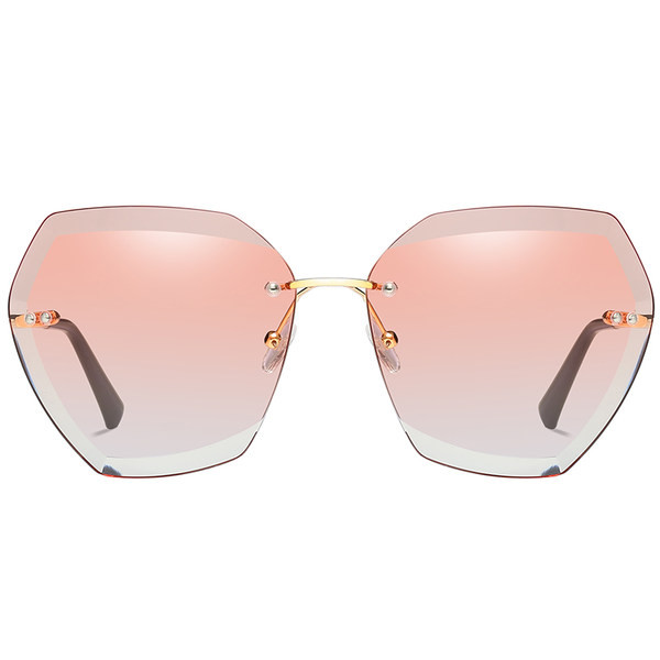 Sieviešu saulesbrilles ar plānu rāmi